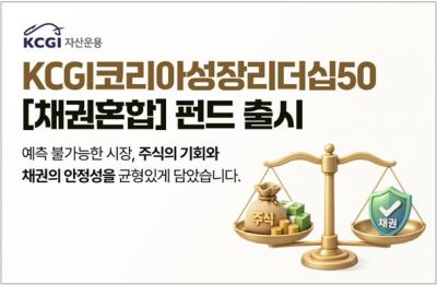 KCGI운용, 'KCGI코리아성장리더십50' 출시