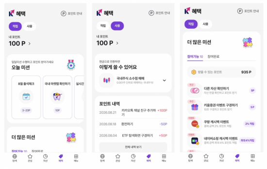 키움증권, '키움포인트' 가입자 100만명 돌파