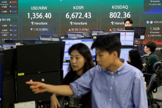 외국인·기관 동반 매수세…코스피·코스닥 상승