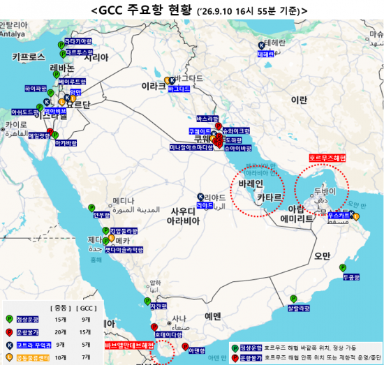 "고운임·물류 병목 극복한다"…코트라, 중동 물류 비상 지원 대책 마련