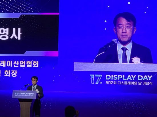 이청 디스플레이협회장 "LCD 뼈아픈 경험 되풀이 안 돼…원팀으로 OLED 지켜내야"