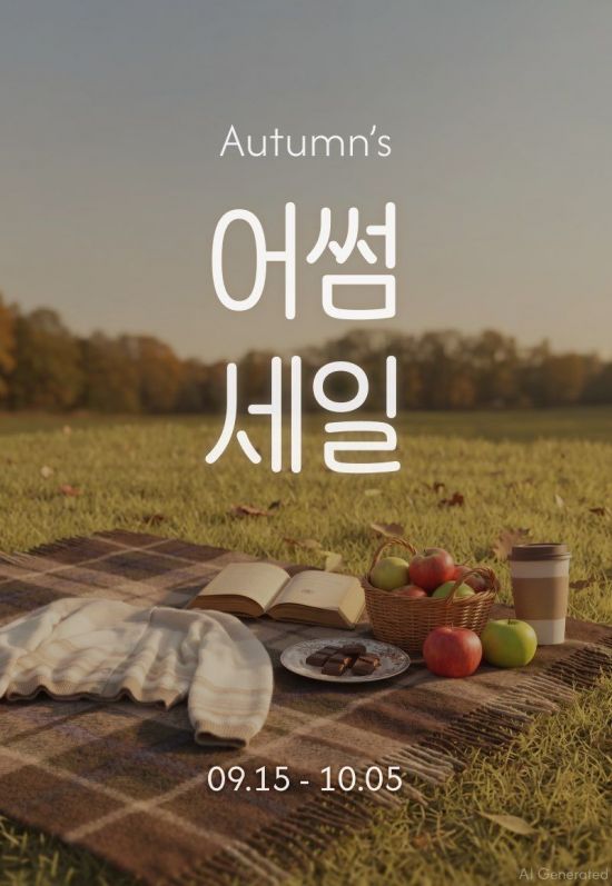 비비안, 가을맞이 '어썸세일'…신상 언더웨어·의류 최대 56% 할인