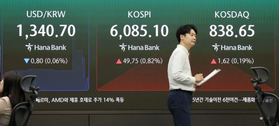 "가격 괜찮네" 삼전하닉 다시 주워 담는 외국인…코스피 2%대 상승