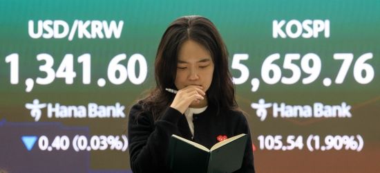전날 폭락분 회복한 코스피 3% 넘게 상승…코스닥도 1.4% 올라