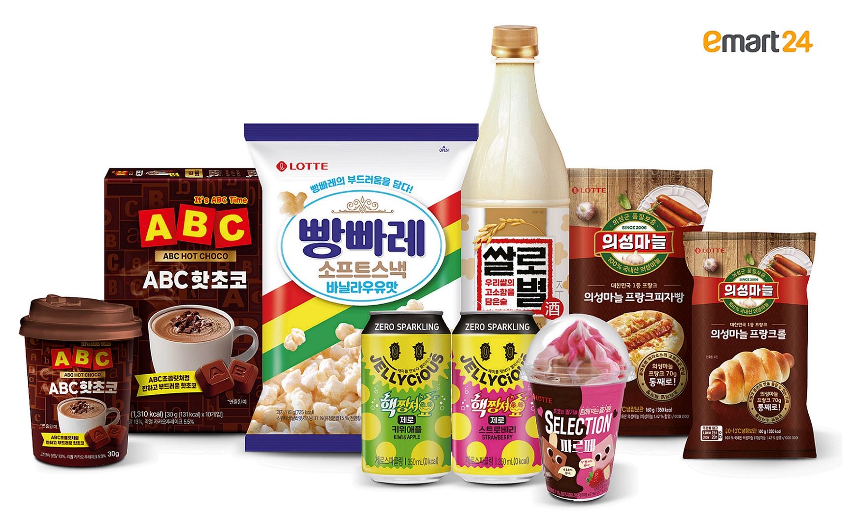  롯데웰푸드, 미국·중국·필리핀 등으로 수출  티코·죠크박·셀레임·빵빠레 등 주력제품  ‘제로’ 브랜드 중심 헬스&웰니스 콘셉트 강화 2017 인수한 인도 ‘하브모어’ 푸네 신공장 가동