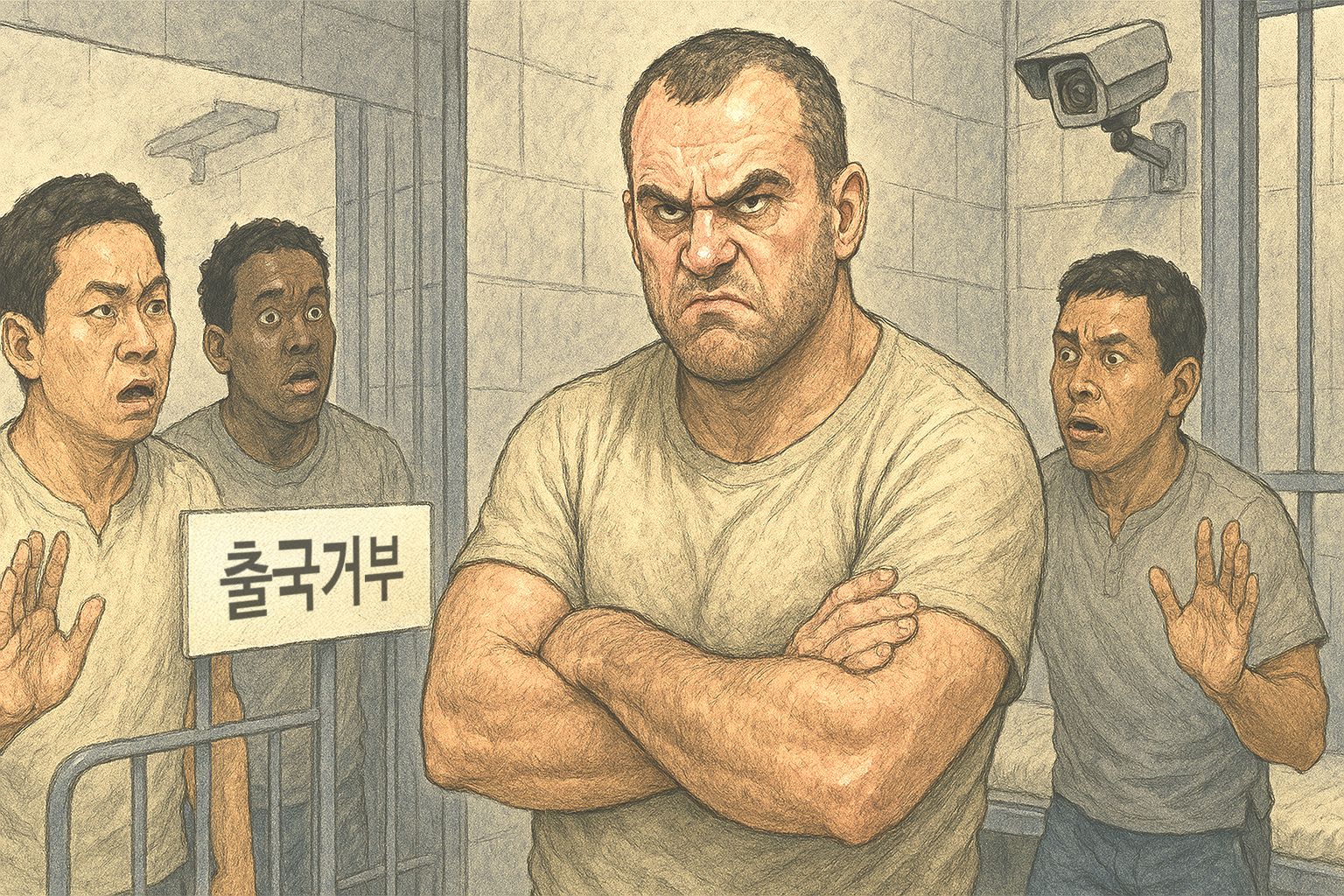 오는 6월부터 외국인보호소 수용기한 '9개월 원칙, 최대 20개월'로 제한하는 법 시행.