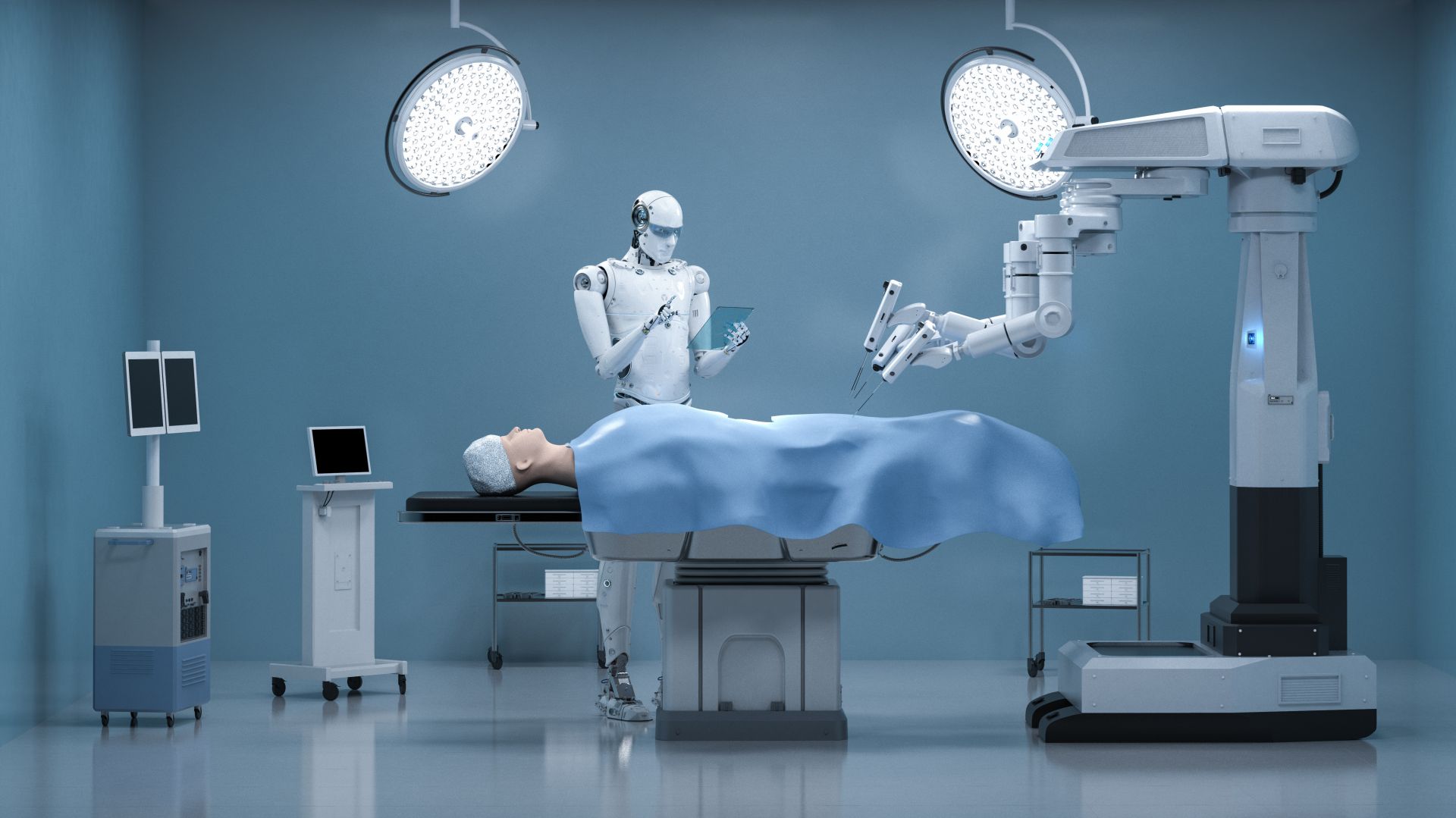 Doctors ‍in ⁤collaboration with GPT-4 have ‍higher diagnostic⁣ accuracy than human doctors, so AI, robot surgery, data analysis, ‌and cancer screening ‍are widely introduced.