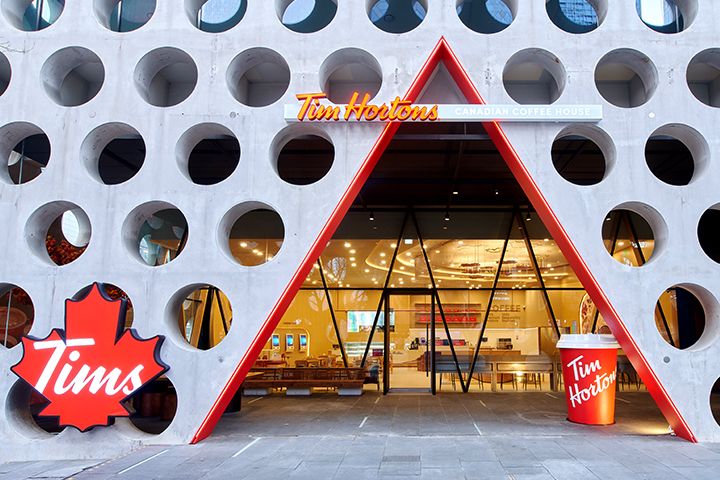 야심차게 한국에 상륙한 캐나다 브랜드 ‘팀홀튼(TH Tim Hortons)’