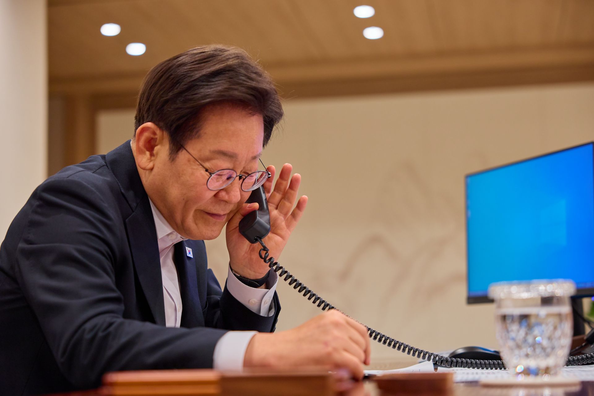 Lee Jaemyung 总统 韩联社提供