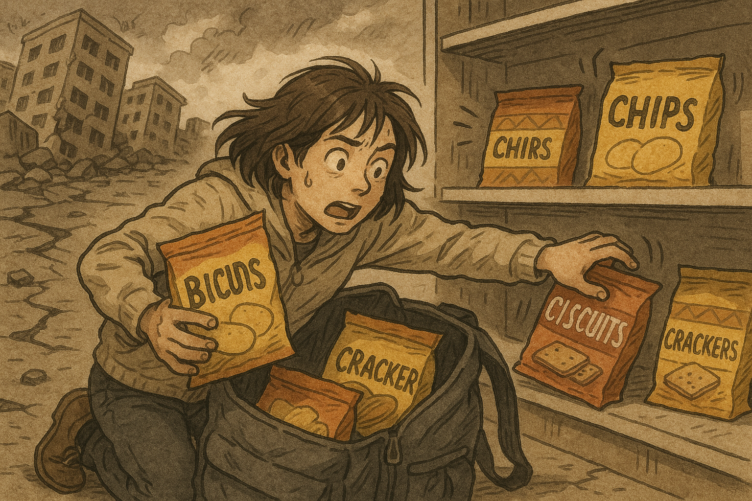 Even though dried foods or canned goods that can be preserved for 25 years according to disaster preparedness standards have been dominant, recently, regular snacks with a shelf life of 5 to 6 months have been gaining popularity.