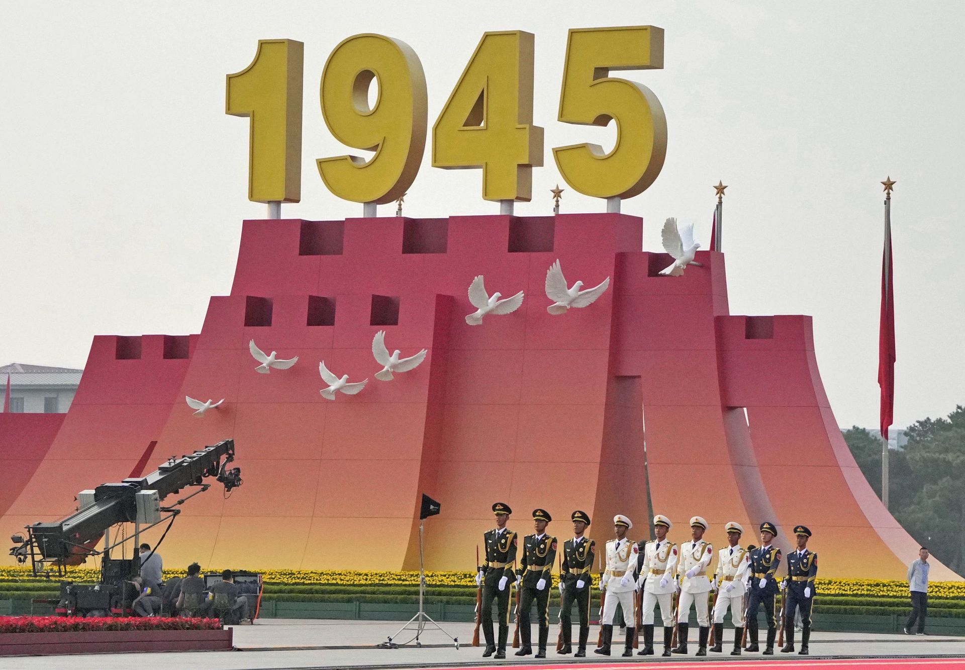 Today is the day of the 80th anniversary parade commemorating China's Victory Day.