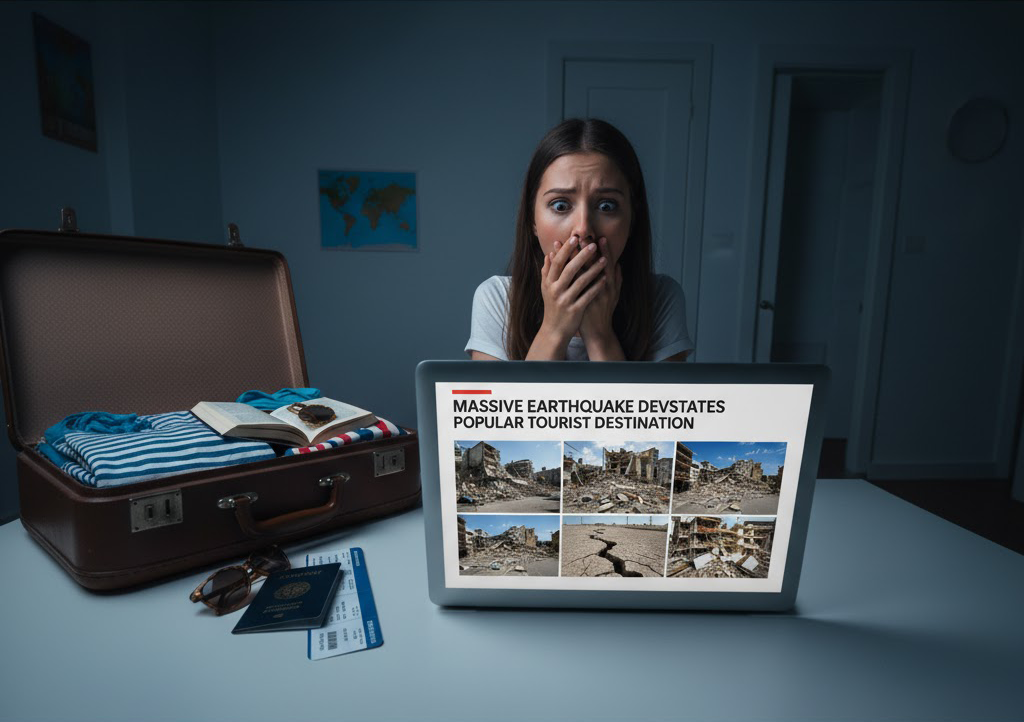 Online, posts such as "Recently, all of Asia seems to be unstable" and "Overseas travel should be postponed for the time being" are continuing.