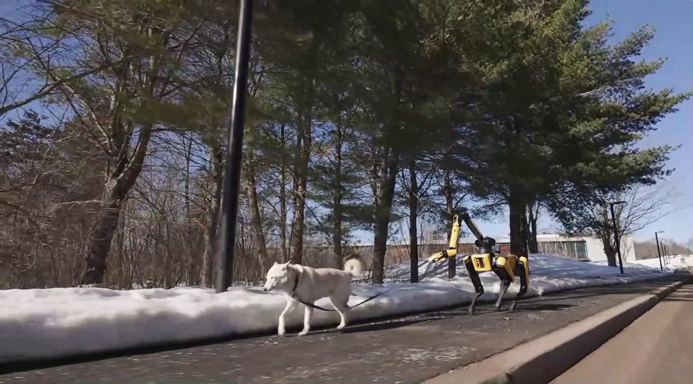 From Organizing Shoes to Walking the Dog: Smarter Quadruped Robot 'Spot'