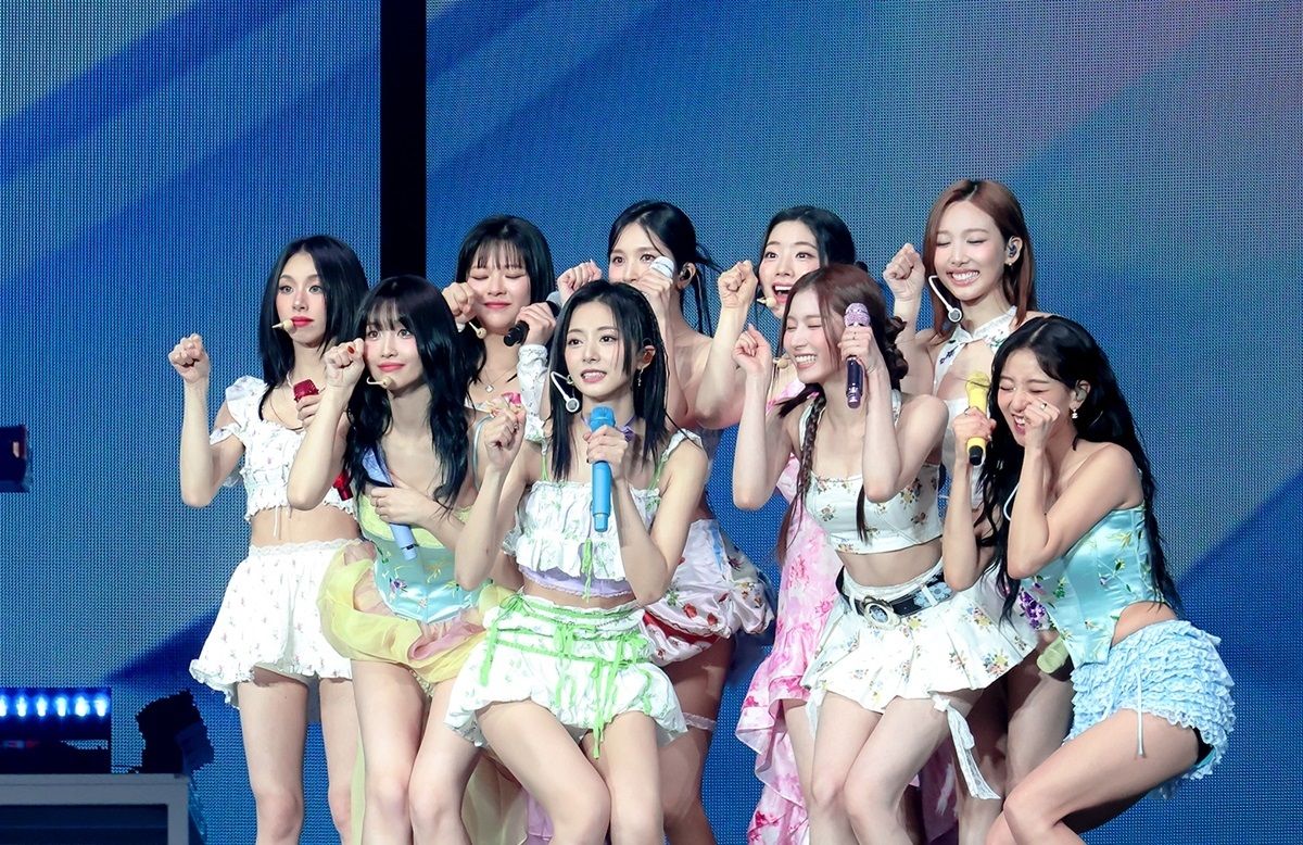 TWICE上个月在东京国立竞技场连续三天吸引24万人首位在日本国立竞技场举办单独演唱会的海外艺人