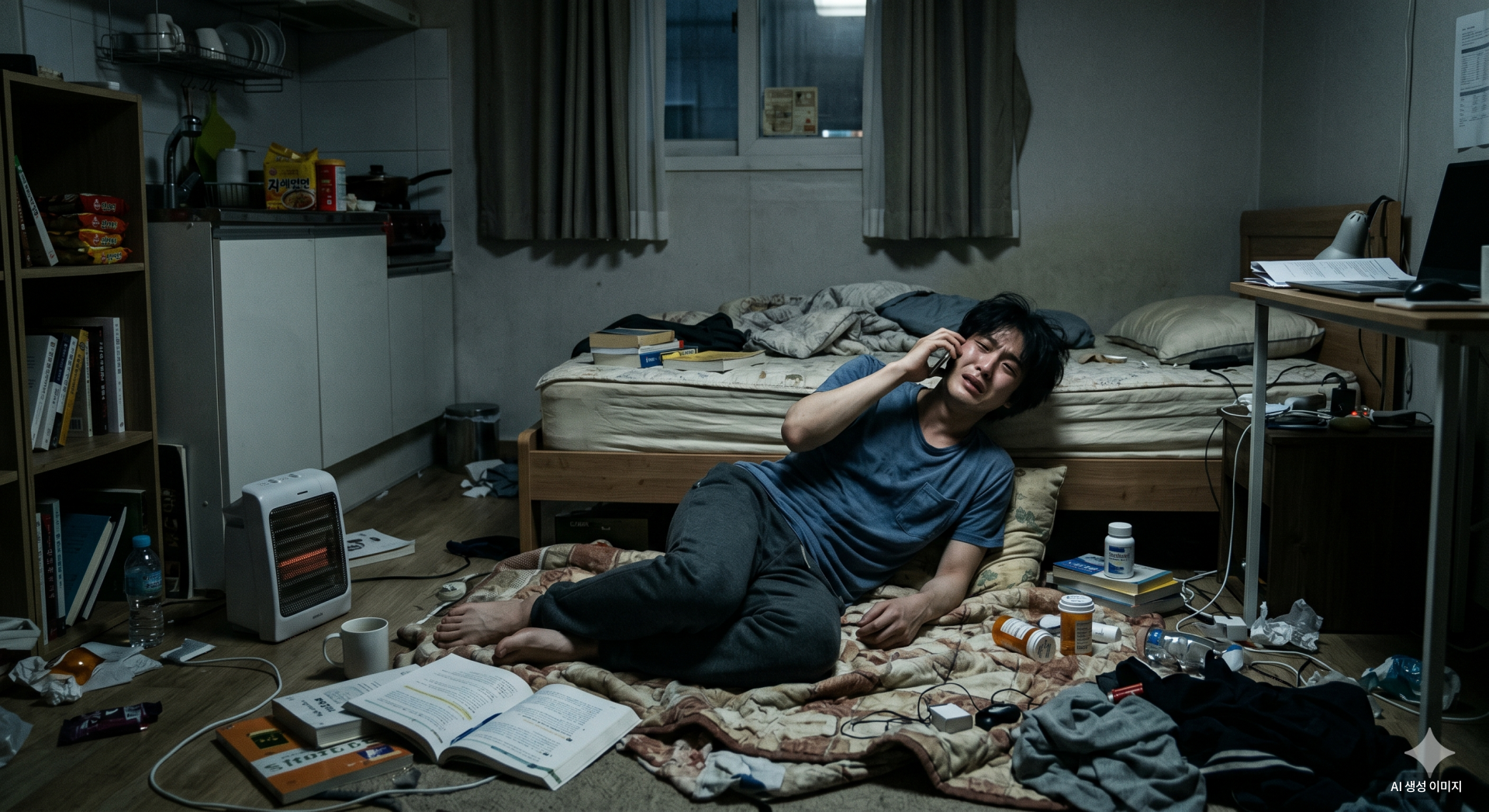 "저 좀 데려가 주세요."